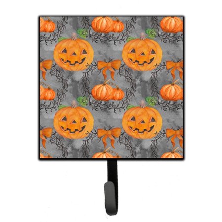 CAROLINES TREASURES Watecolor Halloween Pumpkins Leash or Key Holder, 4.25 x 1 x 7 in. BB7521SH4